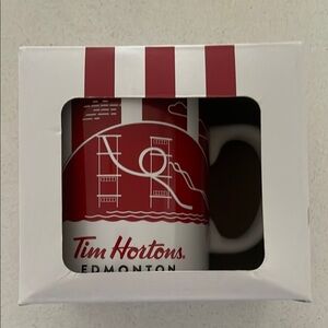 Tim Hortons Edmonton Red Mug